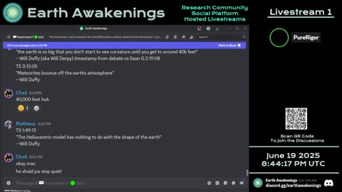 Earth Awakenings - Livestream 1 - #3239 - Live on Rumble/Youtube/X-Twitter/Twitch