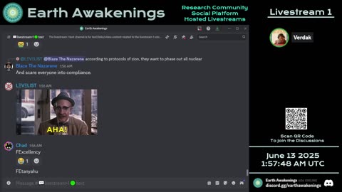 Earth Awakenings - Livestream 1 - #3226 - Live on Rumble/Youtube/X-Twitter/Twitch