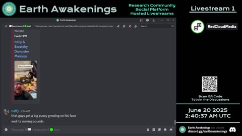 Earth Awakenings - Livestream 1 - #3239 - Live on Rumble/Youtube/X-Twitter/Twitch
