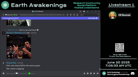 Earth Awakenings - Livestream 1 - #3239 - Live on Rumble/Youtube/X-Twitter/Twitch