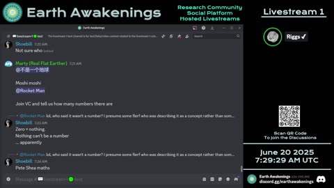Earth Awakenings - Livestream 1 - #3239 - Live on Rumble/Youtube/X-Twitter/Twitch