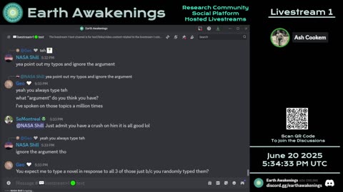 Earth Awakenings - Livestream 1 - #3239 - Live on Rumble/Youtube/X-Twitter/Twitch