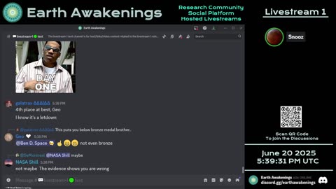 Earth Awakenings - Livestream 1 - #3239 - Live on Rumble/Youtube/X-Twitter/Twitch
