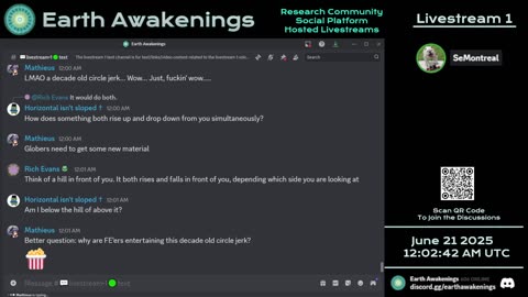 Earth Awakenings - Livestream 1 - #3239 - Live on Rumble/Youtube/X-Twitter/Twitch