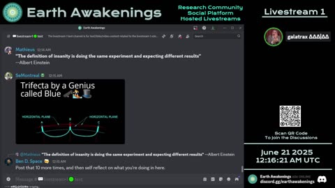 Earth Awakenings - Livestream 1 - #3239 - Live on Rumble/Youtube/X-Twitter/Twitch