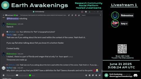 Earth Awakenings - Livestream 1 - #3239 - Live on Rumble/Youtube/X-Twitter/Twitch
