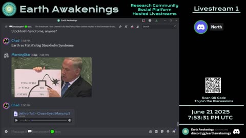 Earth Awakenings - Livestream 1 - #3241 - Live on Rumble/Youtube/X-Twitter/Twitch