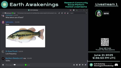 Earth Awakenings - Livestream 1 - #3241 - Live on Rumble/Youtube/X-Twitter/Twitch