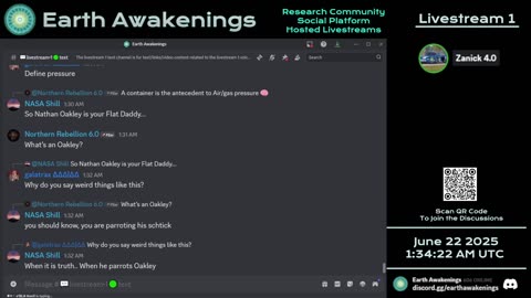 Earth Awakenings - Livestream 1 - #3241 - Live on Rumble/Youtube/X-Twitter/Twitch