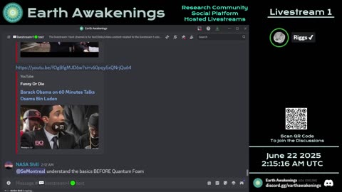 Earth Awakenings - Livestream 1 - #3245 - Live on Rumble/Youtube/X-Twitter/Twitch