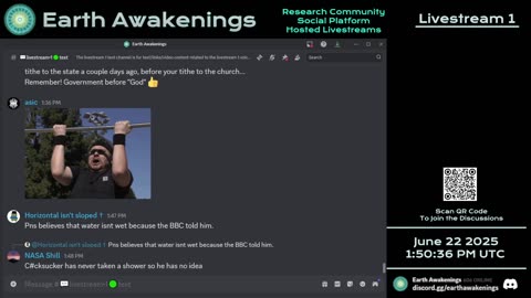 Earth Awakenings - Livestream 1 - #3245 - Live on Rumble/Youtube/X-Twitter/Twitch