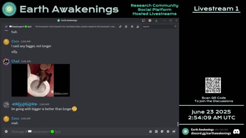 Earth Awakenings - Livestream 1 - #3247 - Live on Rumble/Youtube/X-Twitter/Twitch