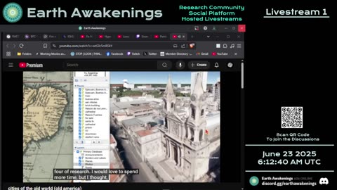 Earth Awakenings - Livestream 1 - #3247 - Live on Rumble/Youtube/X-Twitter/Twitch