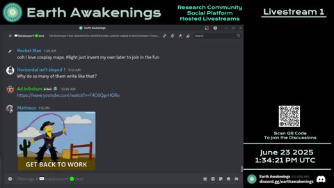 Earth Awakenings - Livestream 1 - #3249 - Live on Rumble/Youtube/X-Twitter/Twitch