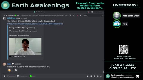 Earth Awakenings - Livestream 1 - #3251 - Live on Rumble/Youtube/X-Twitter/Twitch