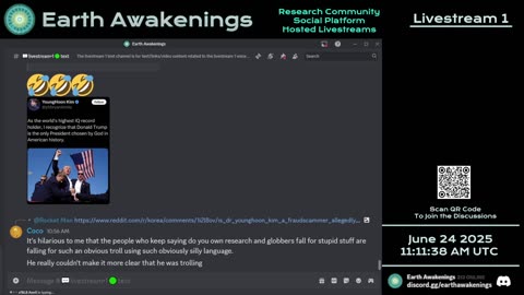 Earth Awakenings - Livestream 1 - #3251 - Live on Rumble/Youtube/X-Twitter/Twitch