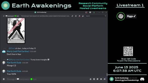 Earth Awakenings - Livestream 1 - #3226 - Live on Rumble/Youtube/X-Twitter/Twitch