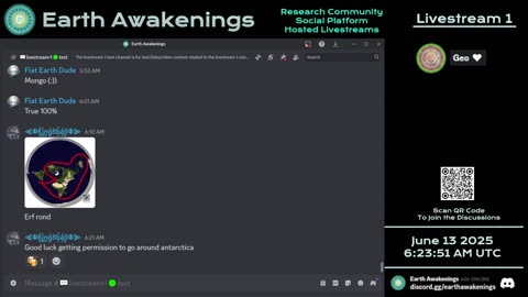 Earth Awakenings - Livestream 1 - #3226 - Live on Rumble/Youtube/X-Twitter/Twitch