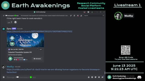 Earth Awakenings - Livestream 1 - #3226 - Live on Rumble/Youtube/X-Twitter/Twitch