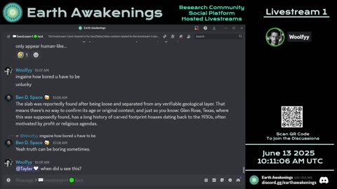 Earth Awakenings - Livestream 1 - #3226 - Live on Rumble/Youtube/X-Twitter/Twitch