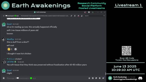 Earth Awakenings - Livestream 1 - #3226 - Live on Rumble/Youtube/X-Twitter/Twitch