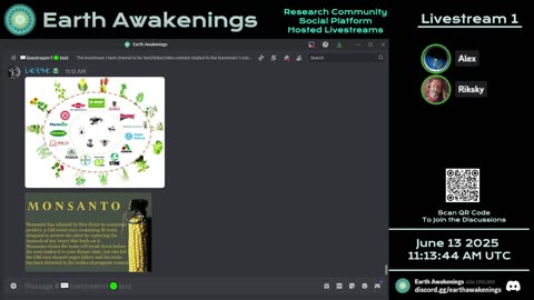 Earth Awakenings - Livestream 1 - #3226 - Live on Rumble/Youtube/X-Twitter/Twitch