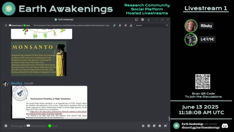 Earth Awakenings - Livestream 1 - #3226 - Live on Rumble/Youtube/X-Twitter/Twitch