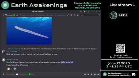 Earth Awakenings - Livestream 1 - #3226 - Live on Rumble/Youtube/X-Twitter/Twitch