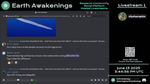 Earth Awakenings - Livestream 1 - #3226 - Live on Rumble/Youtube/X-Twitter/Twitch