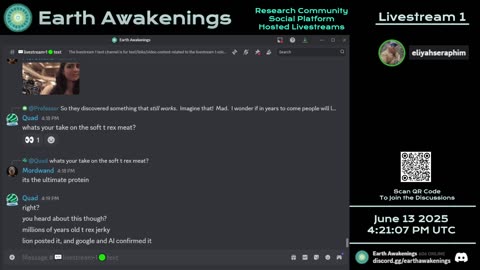 Earth Awakenings - Livestream 1 - #3226 - Live on Rumble/Youtube/X-Twitter/Twitch