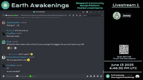 Earth Awakenings - Livestream 1 - #3226 - Live on Rumble/Youtube/X-Twitter/Twitch