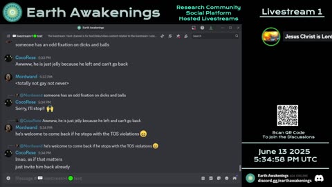 Earth Awakenings - Livestream 1 - #3226 - Live on Rumble/Youtube/X-Twitter/Twitch