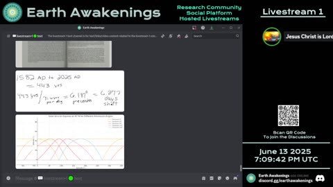 Earth Awakenings - Livestream 1 - #3226 - Live on Rumble/Youtube/X-Twitter/Twitch