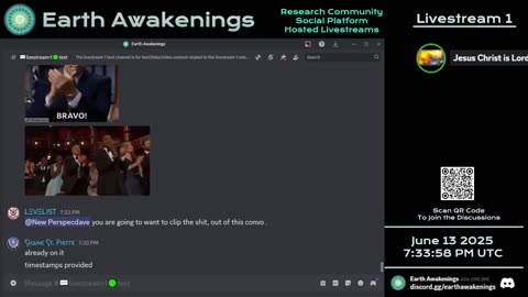 Earth Awakenings - Livestream 1 - #3226 - Live on Rumble/Youtube/X-Twitter/Twitch