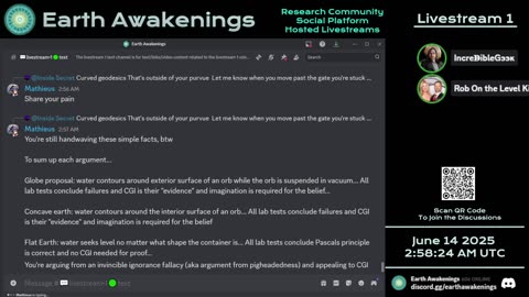 Earth Awakenings - Livestream 1 - #3228 - Live on Rumble/Youtube/X-Twitter/Twitch