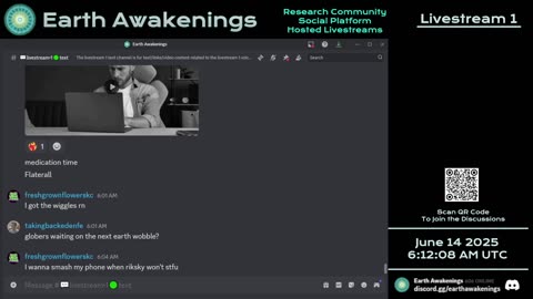 Earth Awakenings - Livestream 1 - #3228 - Live on Rumble/Youtube/X-Twitter/Twitch