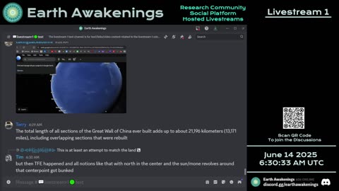 Earth Awakenings - Livestream 1 - #3228 - Live on Rumble/Youtube/X-Twitter/Twitch