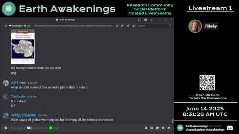 Earth Awakenings - Livestream 1 - #3228 - Live on Rumble/Youtube/X-Twitter/Twitch