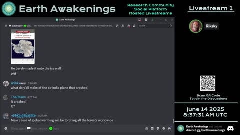 Earth Awakenings - Livestream 1 - #3228 - Live on Rumble/Youtube/X-Twitter/Twitch