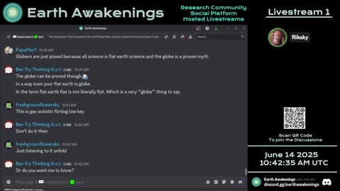 Earth Awakenings - Livestream 1 - #3228 - Live on Rumble/Youtube/X-Twitter/Twitch