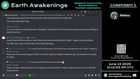 Earth Awakenings - Livestream 1 - #3228 - Live on Rumble/Youtube/X-Twitter/Twitch
