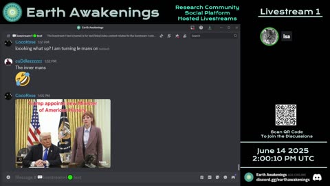 Earth Awakenings - Livestream 1 - #3228 - Live on Rumble/Youtube/X-Twitter/Twitch
