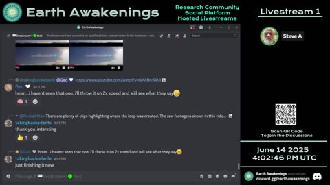 Earth Awakenings - Livestream 1 - #3228 - Live on Rumble/Youtube/X-Twitter/Twitch