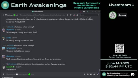 Earth Awakenings - Livestream 1 - #3229 - Live on Rumble/Youtube/X-Twitter/Twitch