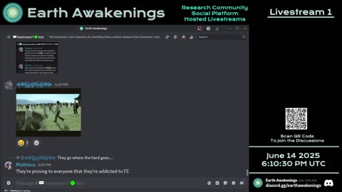 Earth Awakenings - Livestream 1 - #3229 - Live on Rumble/Youtube/X-Twitter/Twitch