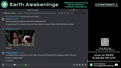 Earth Awakenings - Livestream 1 - #3229 - Live on Rumble/Youtube/X-Twitter/Twitch