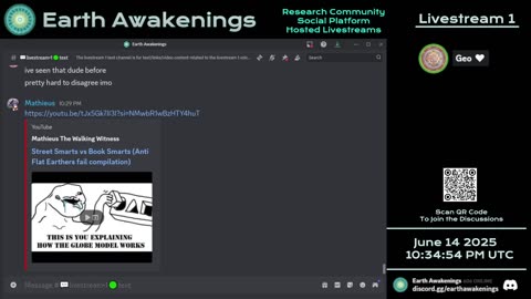 Earth Awakenings - Livestream 1 - #3229 - Live on Rumble/Youtube/X-Twitter/Twitch