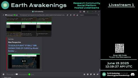 Earth Awakenings - Livestream 1 - #3229 - Live on Rumble/Youtube/X-Twitter/Twitch