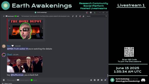 Earth Awakenings - Livestream 1 - #3229 - Live on Rumble/Youtube/X-Twitter/Twitch
