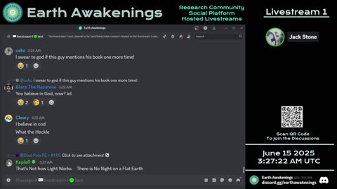 Earth Awakenings - Livestream 1 - #3229 - Live on Rumble/Youtube/X-Twitter/Twitch